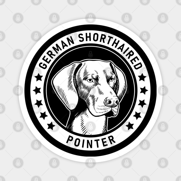 German Shorthaired Pointer Fan Gift Magnet by millersye